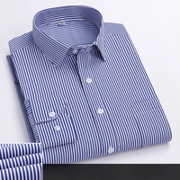 Axel | Elegant Office Shirt Blue/White