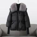 CHRISTINA® – Luxurious Fur Collar Winter Jacket