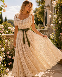 Maxi Dress Crochet Pattern Pdf Vintage Boho Wedding Gown Lace Bridal