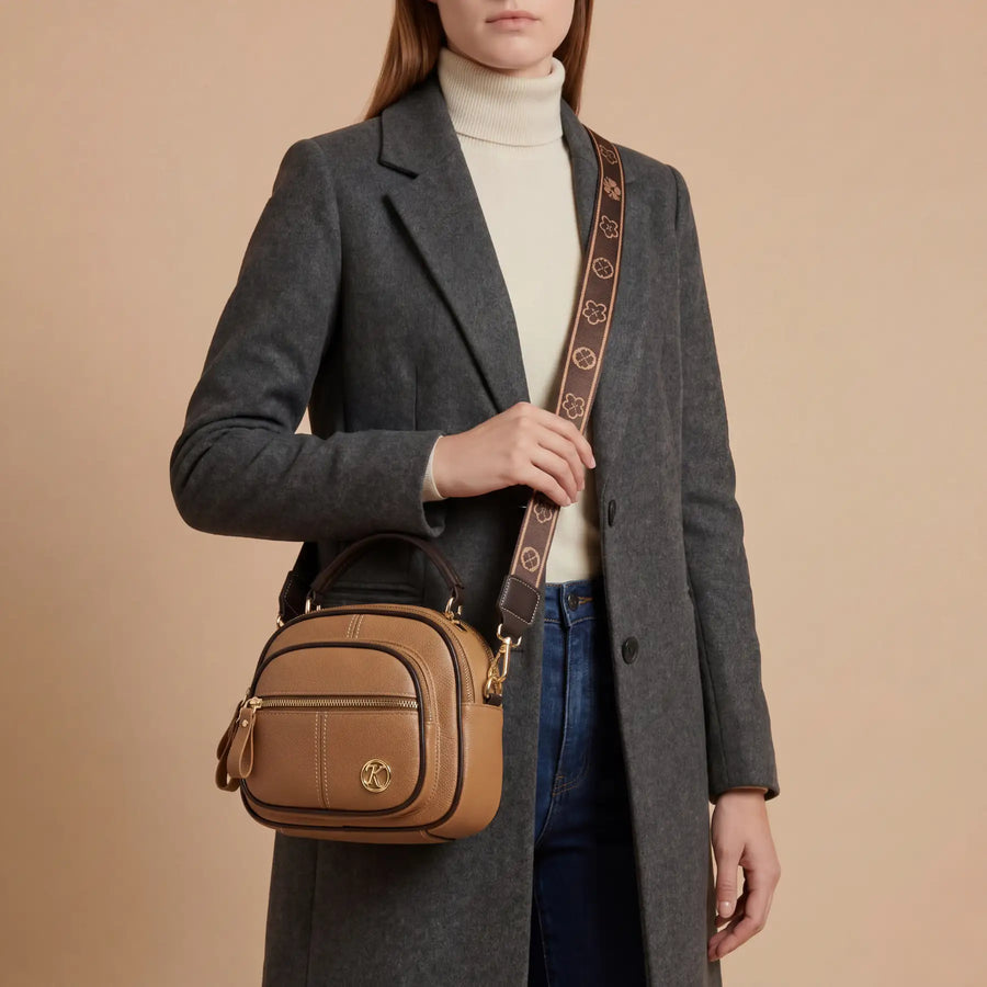 Zinnia – Multi-Compartment Crossbody Handbag