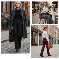 Avery – Elegant Flared Trousers