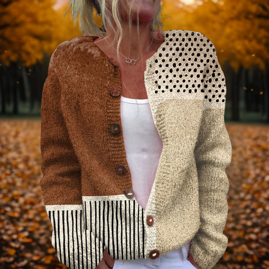 Lana | Polka Dots Cardigan Multicolour
