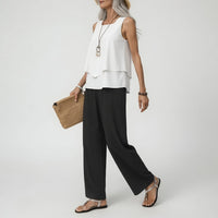 Kaia – Monochrome Grace Two-Piece Set