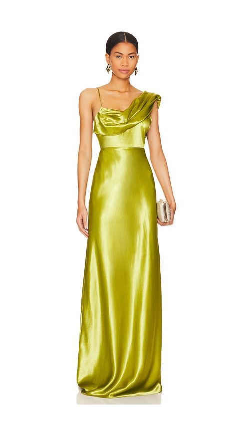 House Of Harlow 1960 X Antonia Gown In Green From .com