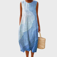 Larsson | Comfortable Dress Blue 1