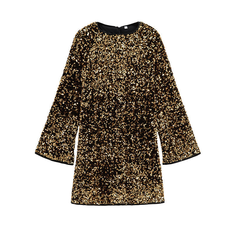 Aeryn Relaxed Sequin Dress