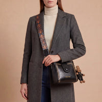 Clover – Vintage Satchel Handbag with Free Charm