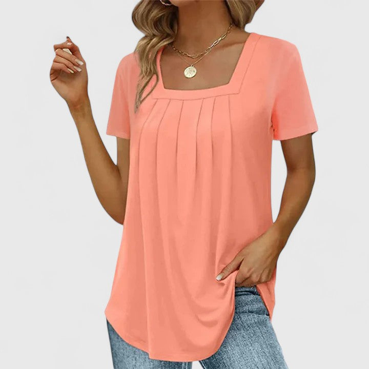 Lenabria | Elegant Summer Blouse Pink