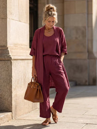 Runa - Lightweight Linen Co-Ord Set