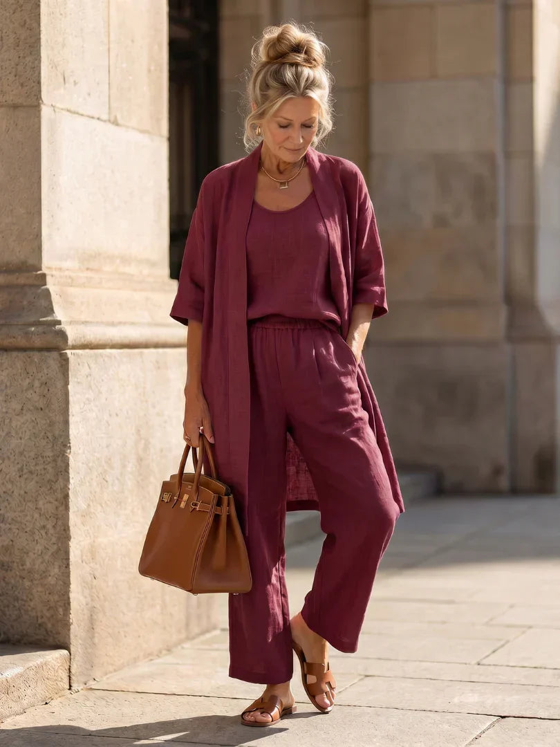 Runa - Lightweight Linen Co-Ord Set