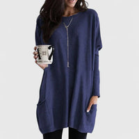Amaryzeth | Comfortable Tunic Navy Blue