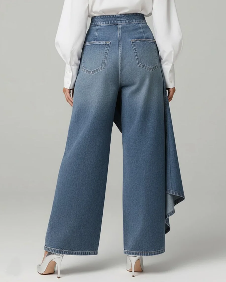 Caris - Slim Wrap Denim Jeans