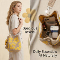 Maribel – Handcrafted Crochet Floral Tote Bag