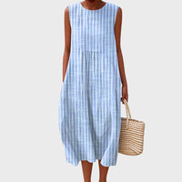 Sophryana | Comfortable Dress Blue 3