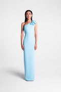 One Shoulder Rose Gown
