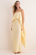 Butter Valencia Linen Dress Staud