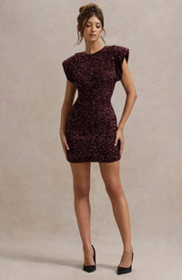 Sienna Sequin Mini Dress