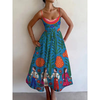 Eloise - Folk Garden Midi Dress