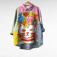 Capucine - Elegant Linen Summer Blouse