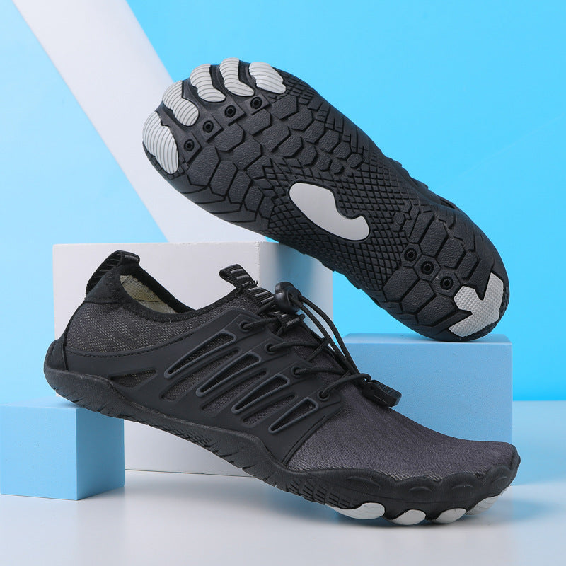 Jason | Unisex Lightweight Quick Dry Barefoot Aqua Shoes TripleBlack