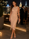 Venus Dress Venus Blush Lace Embellished Cocktail Dress Size M Color: