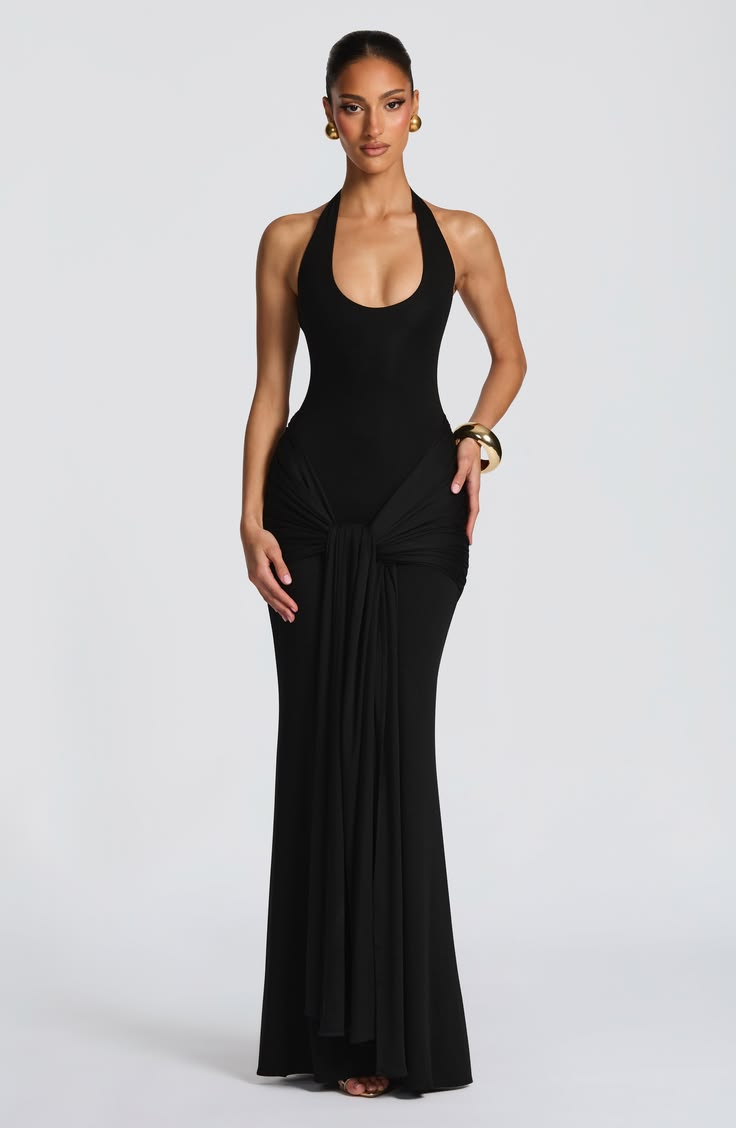 Veneda Maxi Dress Black