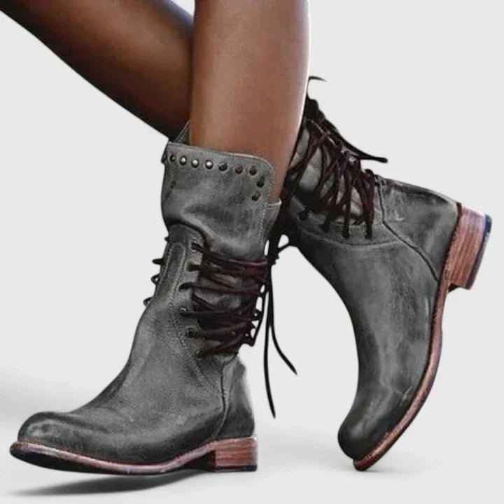Kryzelle | Elegant Boots Grey