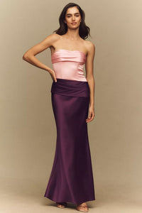 Mare Mare Isabella Strapless Ruched Corset Dress