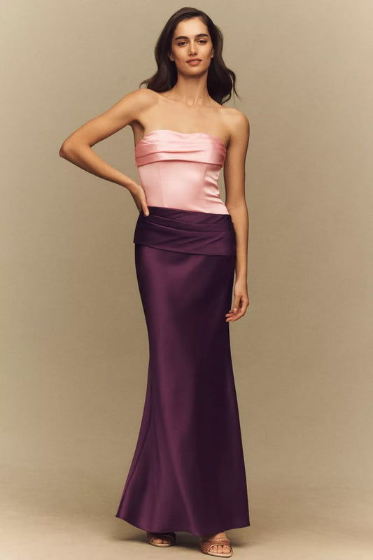 Mare Mare Isabella Strapless Ruched Corset Dress