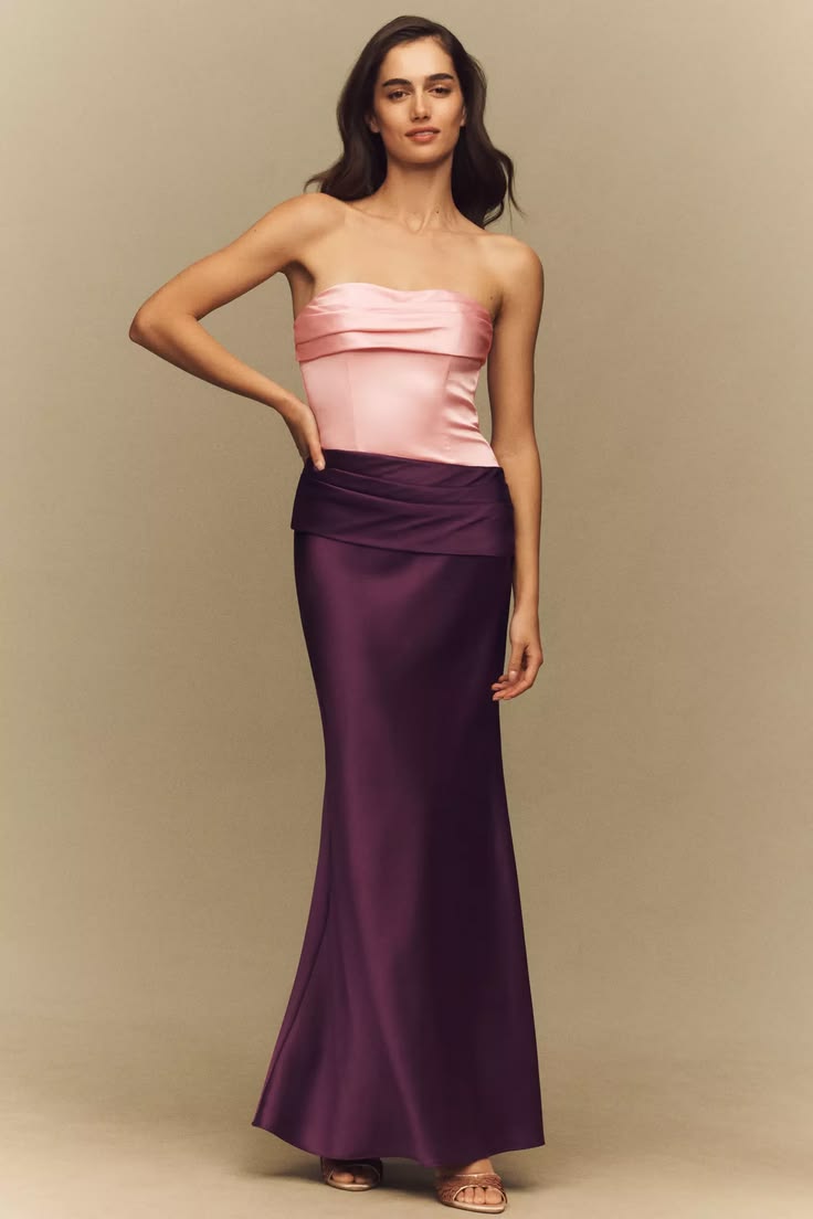 Mare Mare Isabella Strapless Ruched Corset Dress