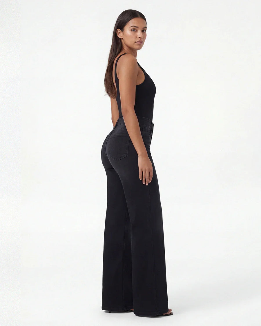 Linnea – Mid Rise BBL Wide Leg Jeans