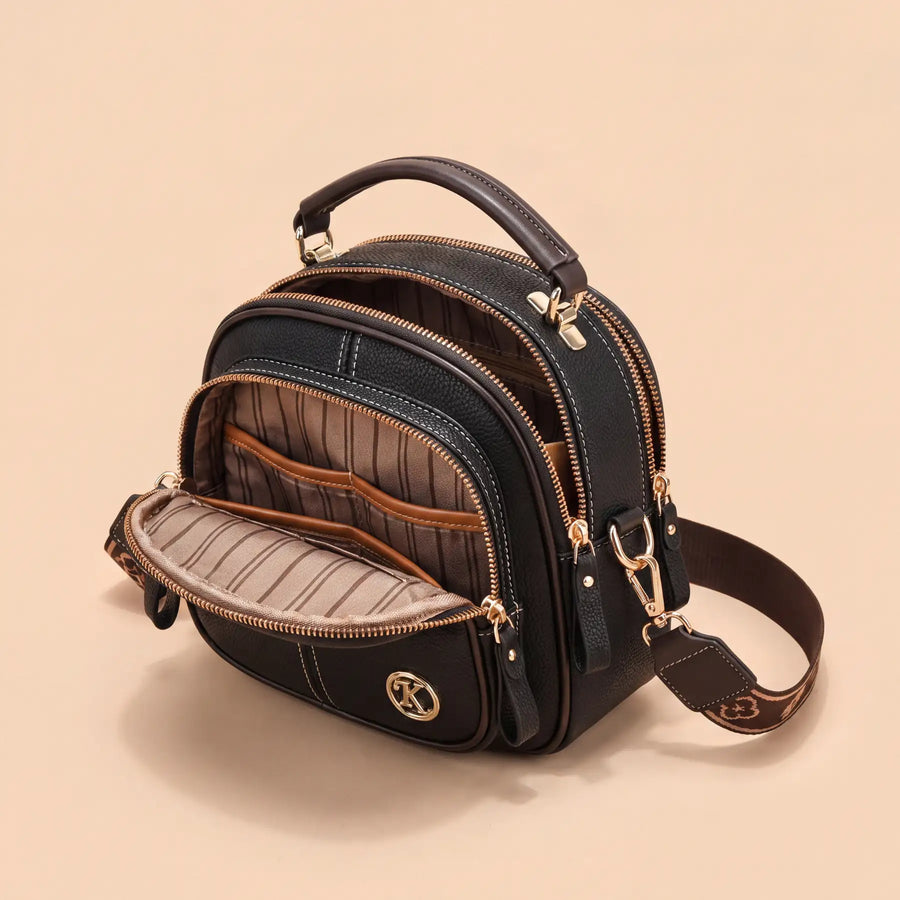 Zinnia – Multi-Compartment Crossbody Handbag