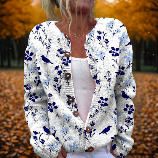 Maylee | Vintage Flowers Cardigan Multicolour