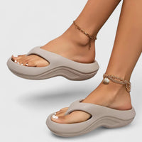 Juliette | Orthopedic Slide Sandals Grey