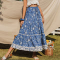 Evi Floral Midi Skirt