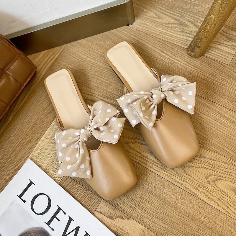 Fiorella Square Toe Mules