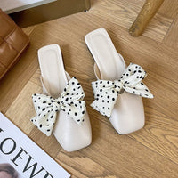 Fiorella Square Toe Mules