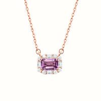 Natural Amethyst Yanna Necklace