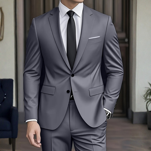 Jack - Modern Two-Piece Suit – Grey