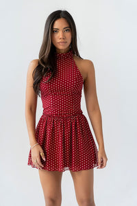 Marybelle Halter Mini Dress