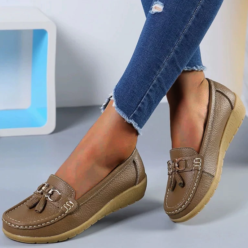 Comely | Flex Orthopedic Loafer Khaki