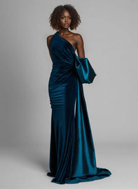 Missacc Mother Of The Bride Dress Sheath Column One Shoulder Satin