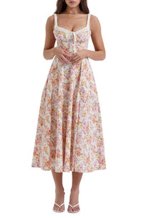 Sabrina Corset Fit & Flare Dress (Women)