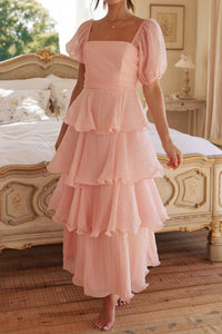 Gisela Ruffled Midi Dress