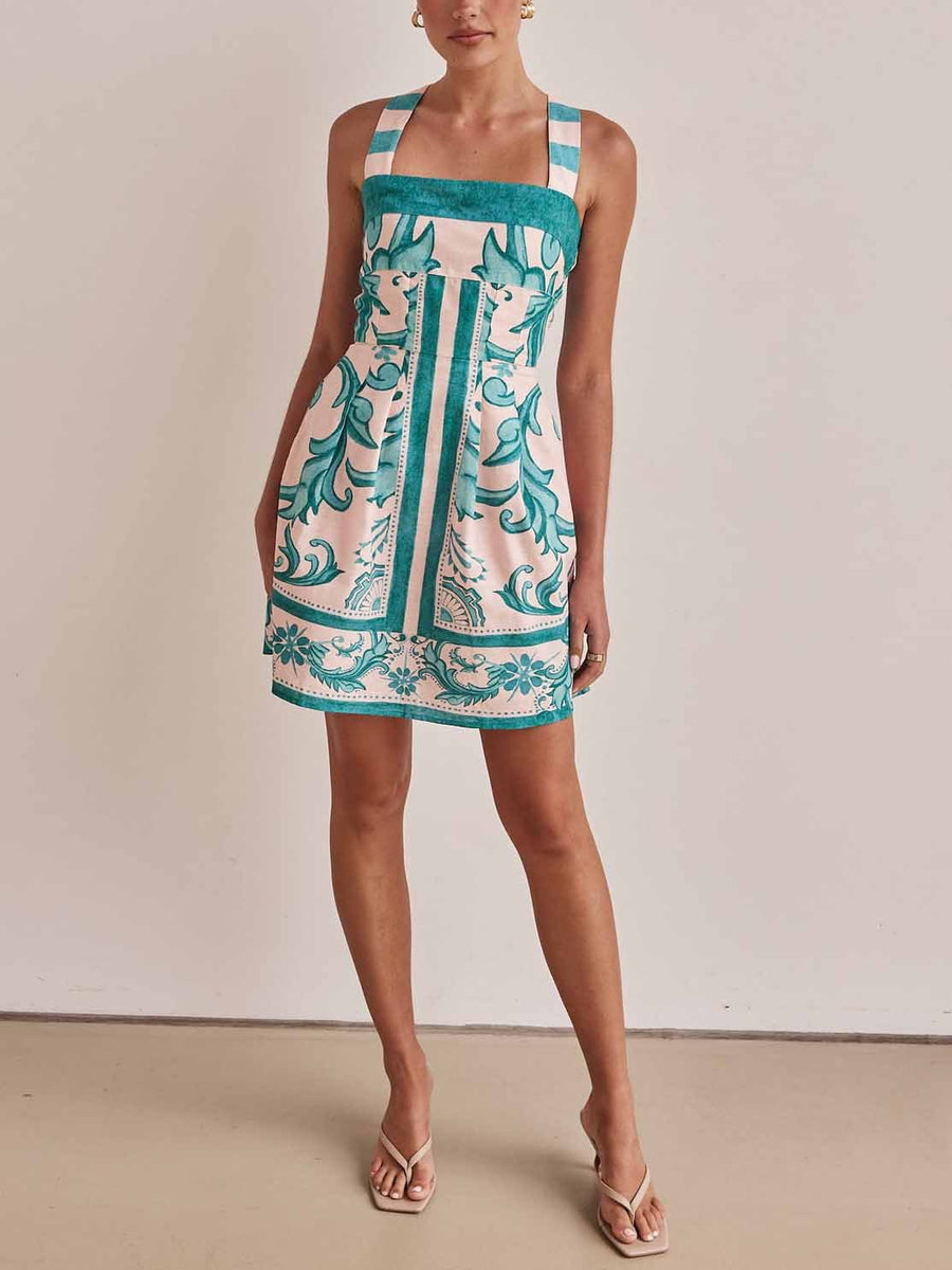 Mireya A-Line Mini Dress