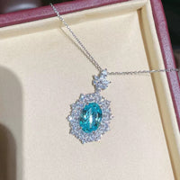Aquamarine D Necklace