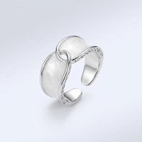 JADE DOUBLE STONE RING - (ADJUSTABLE)