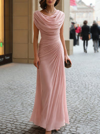 Victoria – Ruched Elegant Maxi Dress
