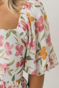Aurelia Floral Maxi Dress - Cream