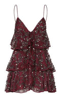 Fluvial Adventure Embellished Mini Dress By Johanna Ortiz Moda